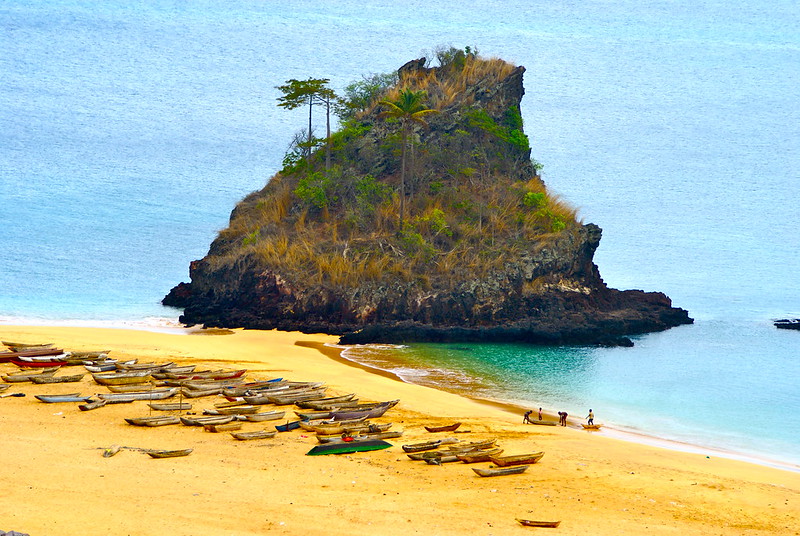 Annobon eiland in Equatoriaal-Guinea