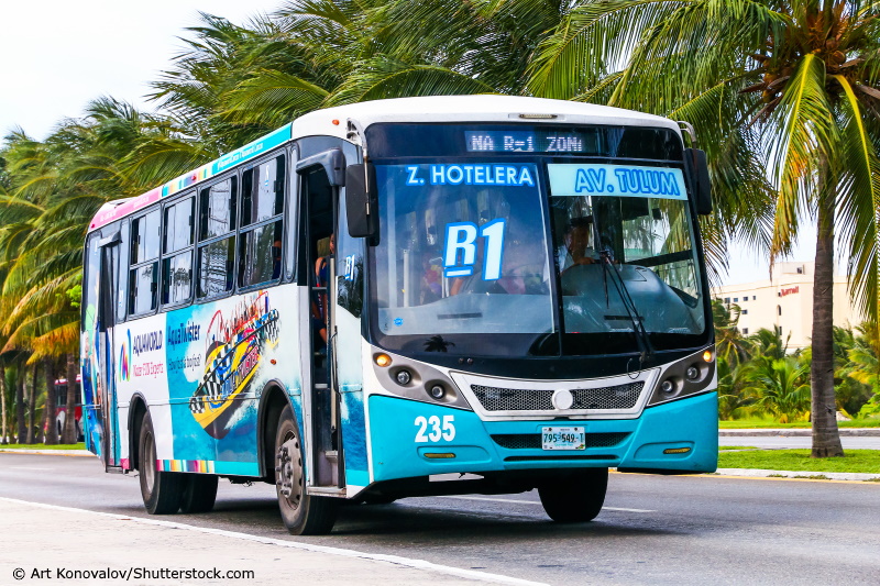 Cancun bus