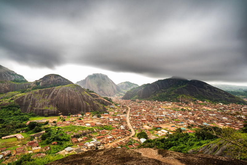 Idanre Hills in Nigeria