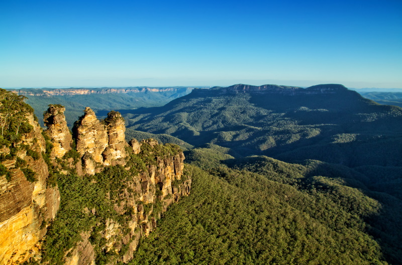 Blue Mountains in Australië