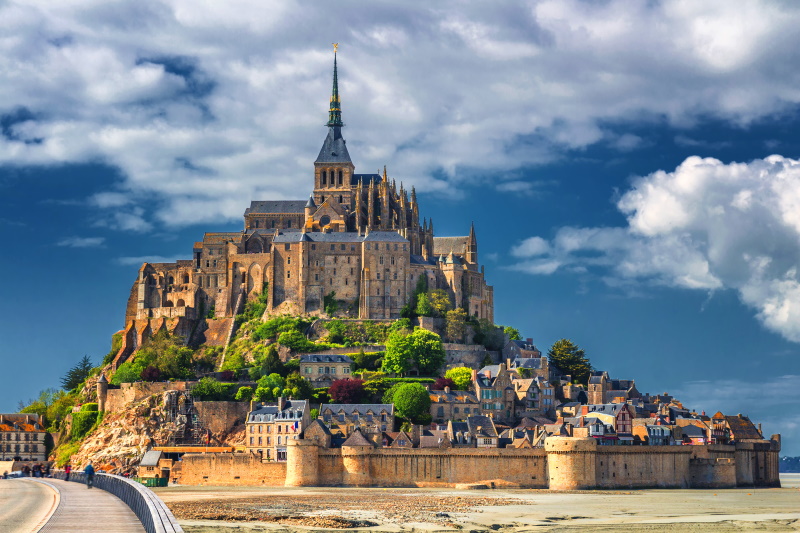 Mont-Saint-Michel in Normandië