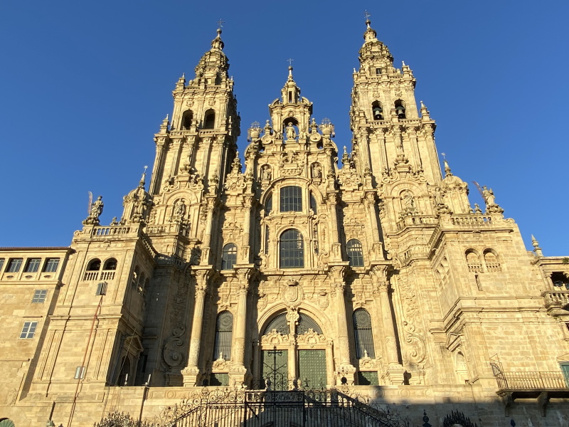Santiago de Compostella kathedraal gevel