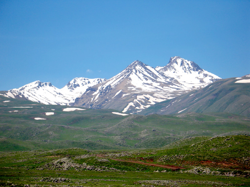 Aragats Mountain in Armenië