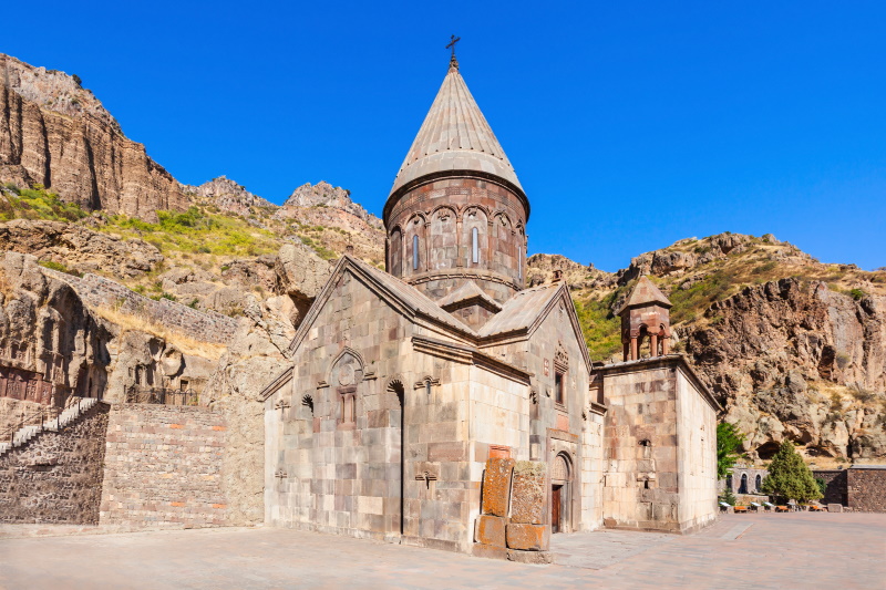 Geghard klooster in Armenië