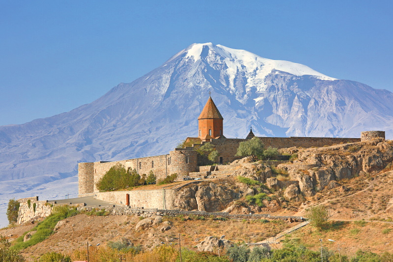 Khor Virap-klooster in Armenië