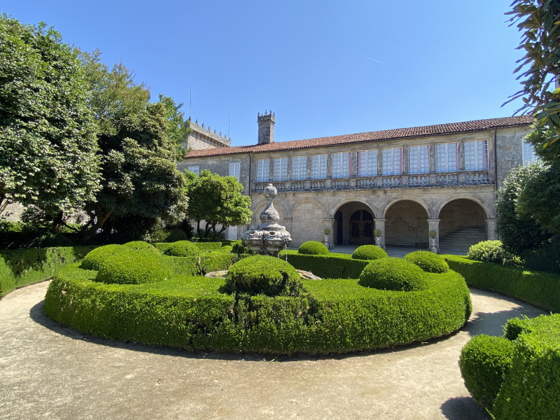 Landhuis van Pazo de Oca in Galicië