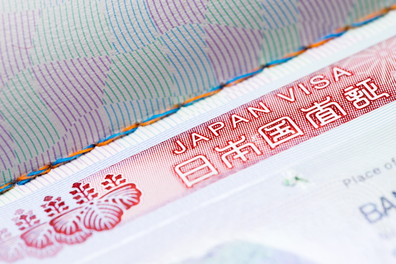 Japan open voor toeristen visum