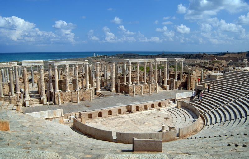 Leptis Magna in Libië