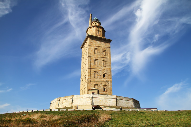 Toren van Hercules in Galicië