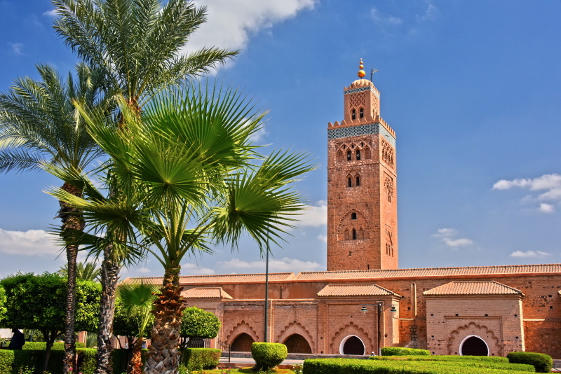 Koutoubia moskee in Marrakech