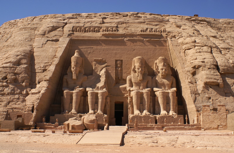 Abu Simbel bij Aswan