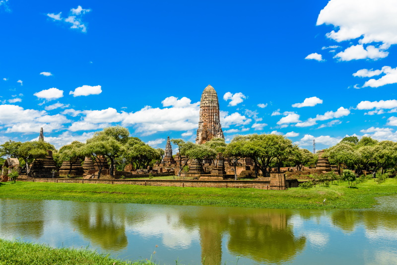 Wat Phra Ram tempel in Ayutthaya