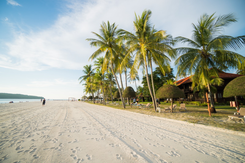 Pantai Cenang strand Langkawi