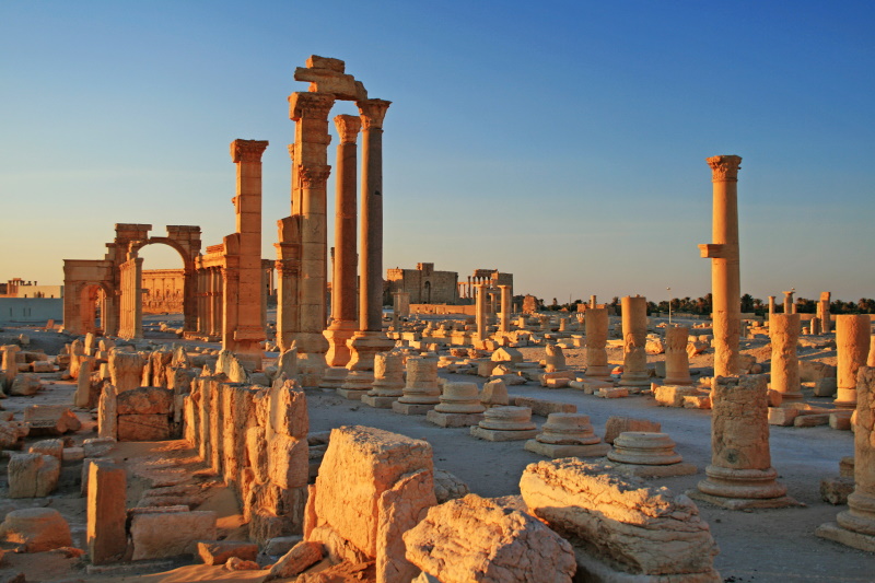 Ruïne Palmyra in Syrië