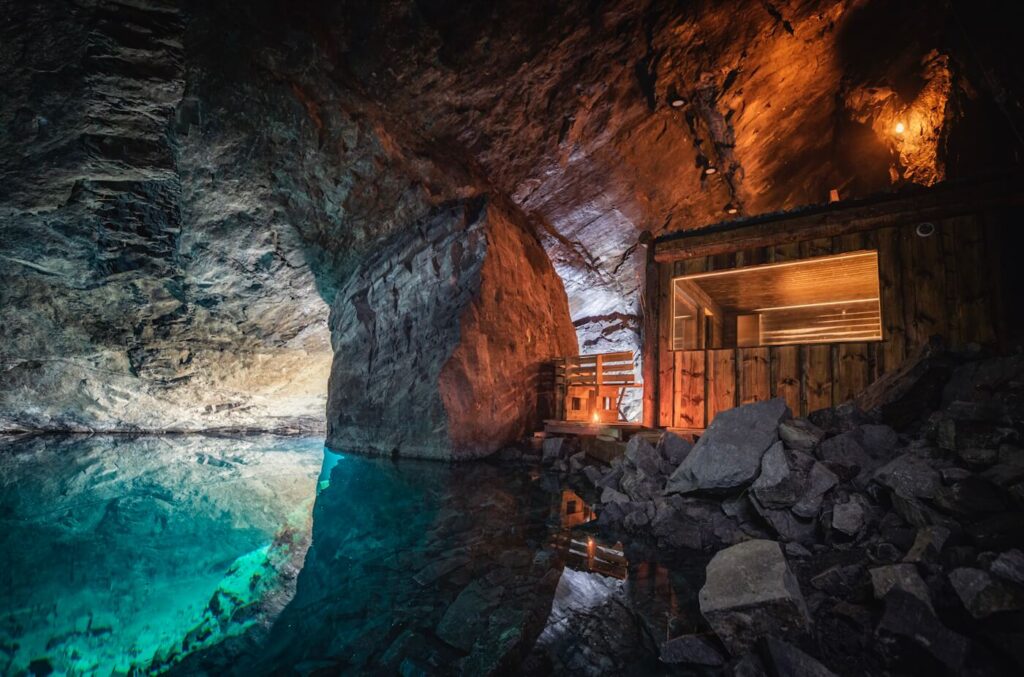 Zweden sauna ondergronds